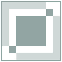 Decorative pattern of colored baroque.Scarf design. Frame.