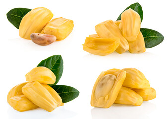 jackfruit isolated on white background