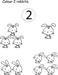 vector Toddler learning digital activity