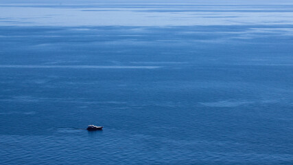 Fototapeta premium Seascape from a bird's-eye view. High quality photo