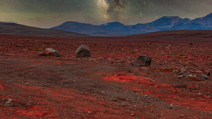 Iceland landscape nature black desert