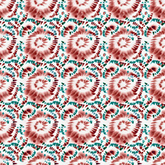 techniques for dyeing fabric by wrapping, stitching, folding, or compressing shibori tie dye