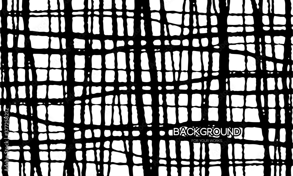 Poster abstract background with lines drawing. grunge style. for use in all types of design work. vector il