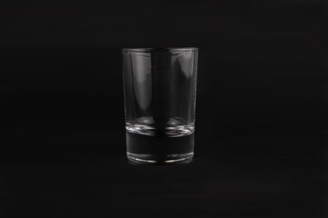 Glass glass with a thick bottom