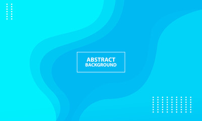 Liquid color background design. Blue elements with fluid gradient. Dynamic shapes composition. Eps10 vector