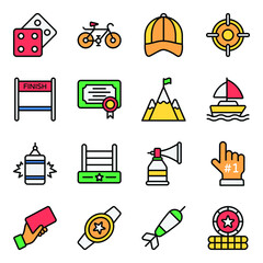 
Pack of Types of Sports Icons 
