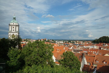 Blick über die Altstadt in Meissen