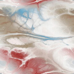 Seamless fractal marble vibrant ornate jpg pattern. High quality illustration. Intense and mysterious energetic seamless surface design. Detailed and vivid glowing marbled pattern.