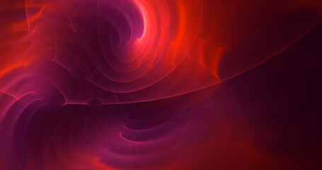 3D rendering abstract multicolor fractal light background