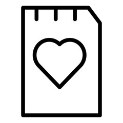 romance line style icon. suitable for your creative project
