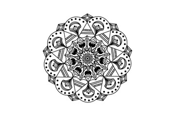 classic mandala ornament design illustration