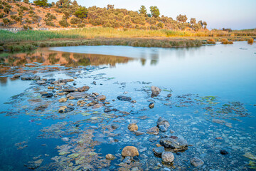 Doğanbey bay is offering amazing sunset view  in Söke, Aydın, Turkey