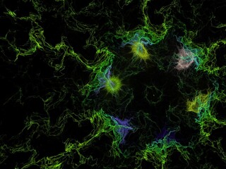 Imaginatory fractal background Image