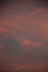 Sunset in Angers - France