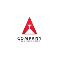 Letter A Logo Design Vector.