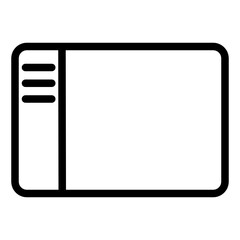browser line style icon. suitable for your creative project