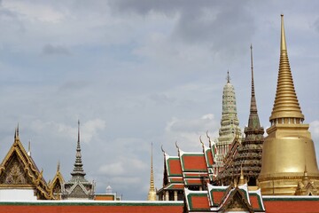 Grand palace in Bangkok <thailand and one of the most beautiful palace in the world , Magnificent...