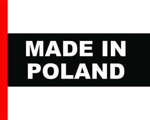 BLACK BACTOR BANNER MADE IN POLAND