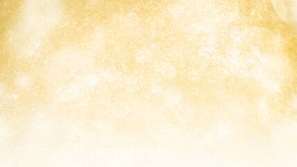 golden blur abstract background with white bokeh (digital paint)