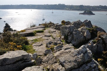 The Brittany coast in Loguivy