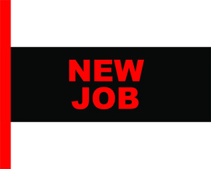 BLACK BACTOR BANNER NEW JOB