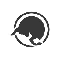 bull, professional logo design