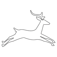 Naklejka na ściany i meble deer
