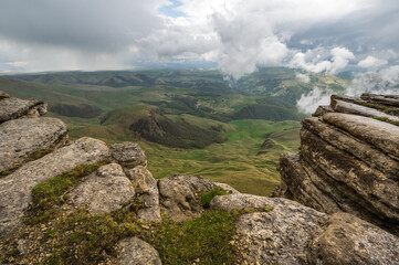 Panoramic view of the Bermamyt Plateau