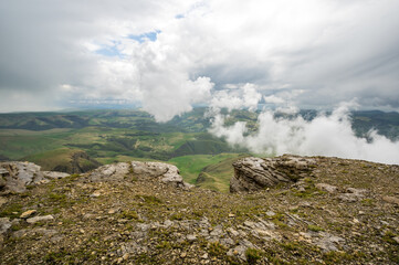 Panoramic view of the Bermamyt Plateau