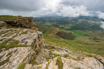 Panoramic view of the Bermamyt Plateau