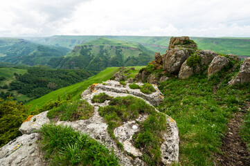 Panoramic view of the Bermamyt Plateau