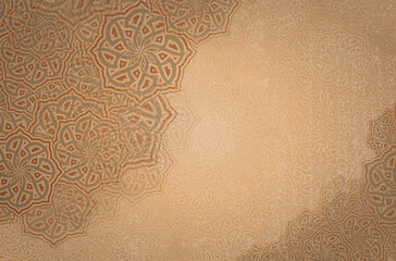 Vintage Arabesque Geometric Patterns Abstract Background