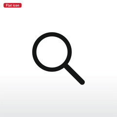 Search icon vector . Magnify sign