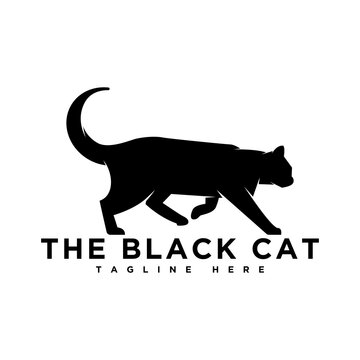 simple cat logo design idea
