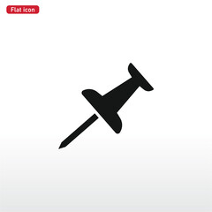 Push Pin icon vector eps 10
