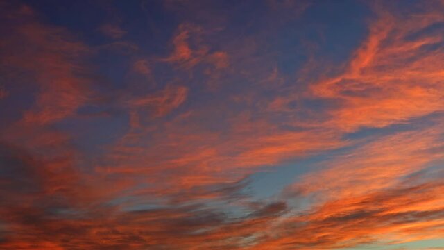 Amazing pink purple sky during sunset over beautiful natural view of heaven late sunset a brilliancy