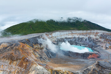 Poás Volcano National Park, Alajuela Region, Costa Rica, Central America, America