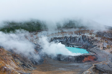 Poás Volcano National Park, Alajuela Region, Costa Rica, Central America, America