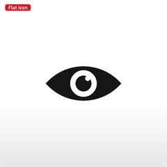 Obraz premium View icon vector . Eye sign