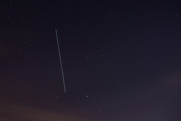 International space station over London.