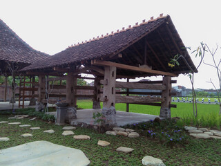 traditional Central Java gazebo
