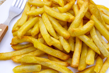assiette de frites