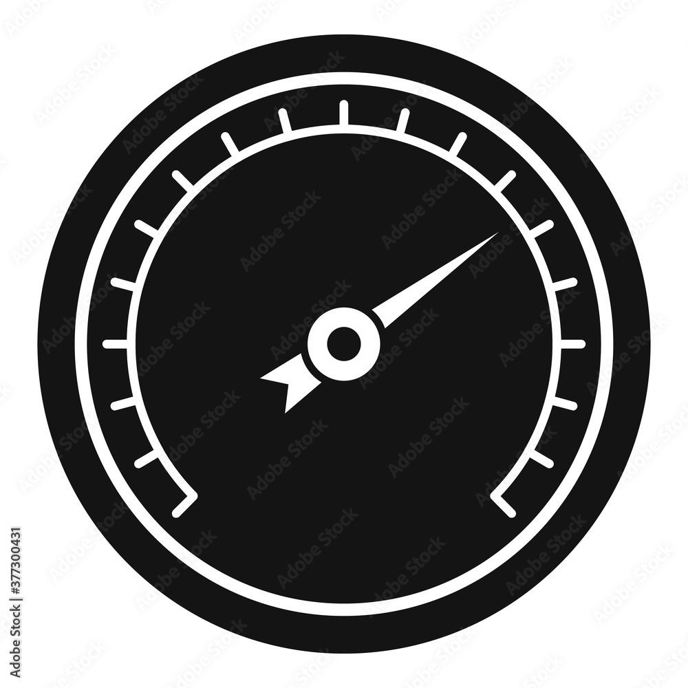 Poster humidity barometer icon. simple illustration of humidity barometer vector icon for web design isolat