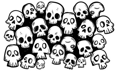 Skull - Bone - Illustrations