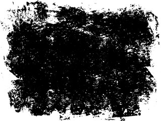 A black and white vector texture of a distressed rolled ink print. Ideal as a background or for adding texture. The vector file has a background fill and a texture layer for easy color scheme changes.