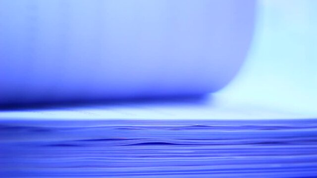 Close up of papers, stack of papers in the office. Slide the papers like a book.