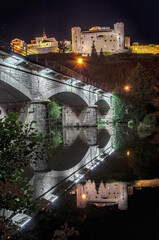 Fotograf&iacute;a Nocturna del Castillo de Puebla de Sanabria