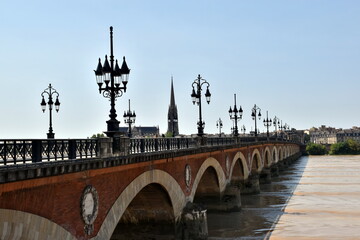 Pont de Pierre in Bordeaux