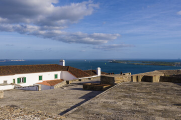 The Fort of Sao Filipe  in Setubal, Portugal