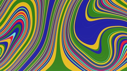 Texture of the embossed surface, colored stripes